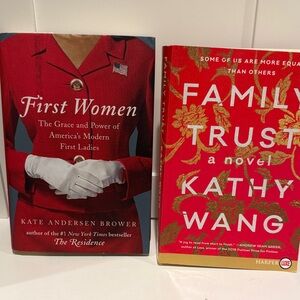 First Women by Kate Andersen Brower - Red Cover